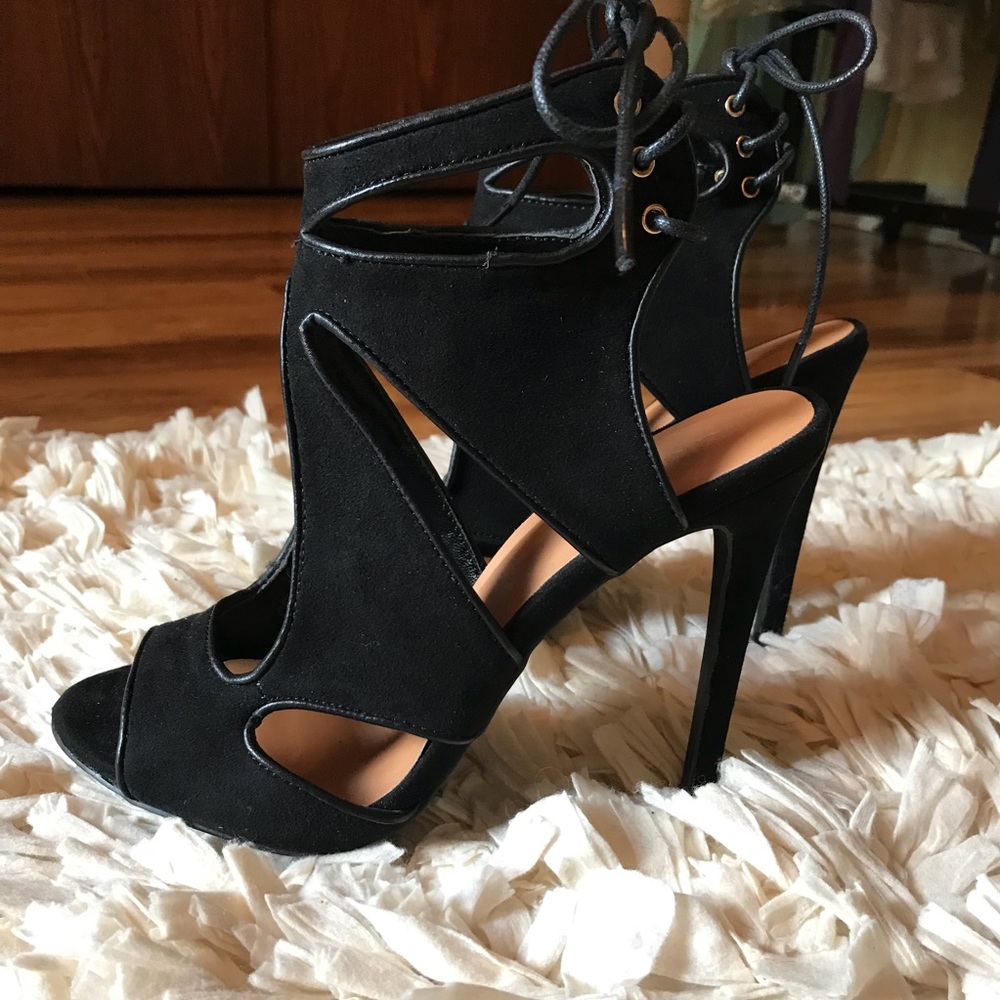 Charlotte Russe cage heels